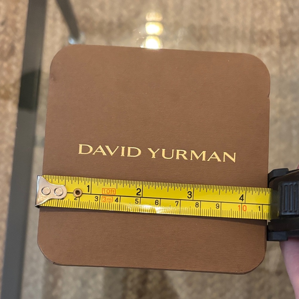 David Yurman Chocolate Brown Jewelry Box - Picture 8 of 9